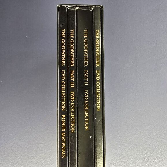 The Godfather Trilogy DVD Collection 5-Disc Set Bonus Materials 2001 Box Set DVD - Picture 3 of 11